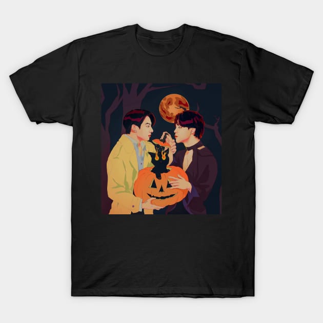 Spooky T-Shirt by Elsa-draws